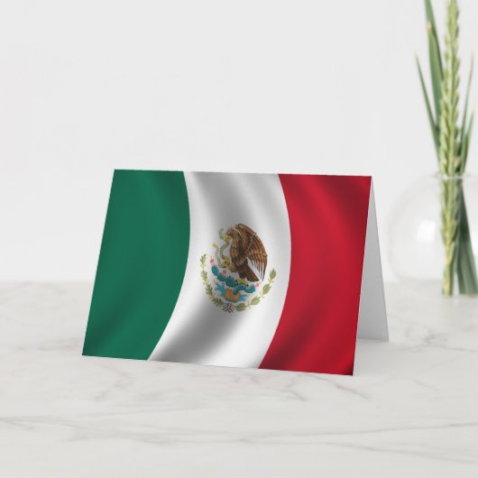 Día de la Bandera (Mexican Flag Day) Kaart (Voorkant)