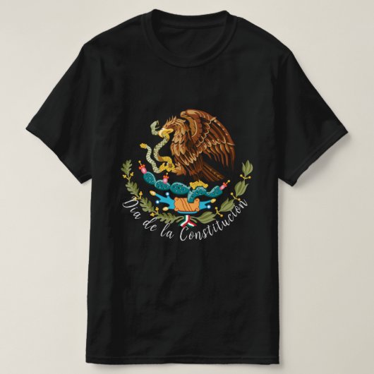 Día de la Constitución (Mexico) T-shirt (Design voorkant)
