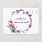 Día de la Madre Briefkaart (Achterkant)