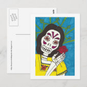 Dia de la Rosa Briefkaart (Voorkant / Achterkant)