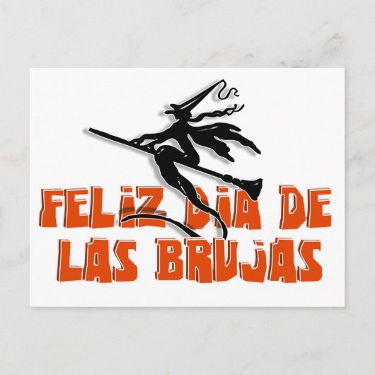 Dia de Las Brujas Briefkaart (Voorkant)