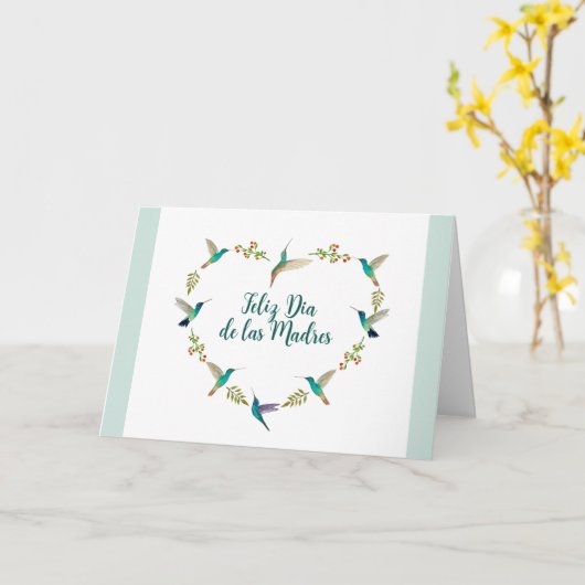  Dia de las Madres Kaart (Gele Bloem)