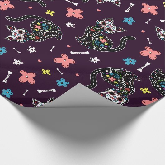 Dia de los Gatos Cadeaupapier (Hoek)