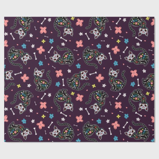 Dia de los Gatos Cadeaupapier (Vlak)