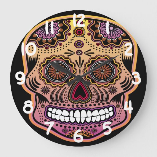 dia de los muertes grote klok (Voorkant)