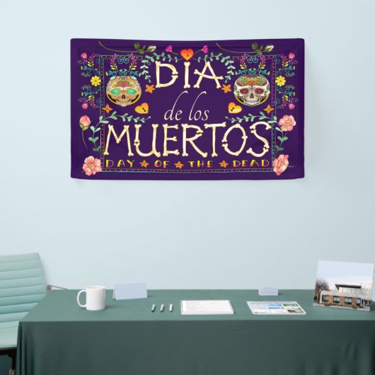 Dia de los Muerto Day of the Dead Banner (Beurs)