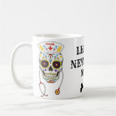 Dia de los Muerto Mexicaanse Dag van de Dode Verpl Koffiemok (Links)