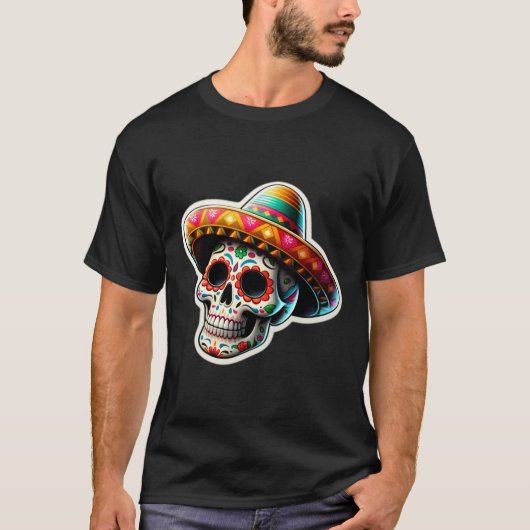 Dia de los Muertos 2 T-shirt (Voorkant)