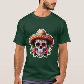 Dia de los Muertos 6 T-shirt (Voorkant)
