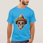 Dia de los Muertos 7 T-shirt (Voorkant)