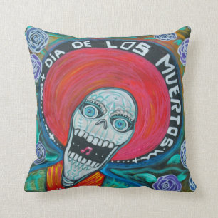 Dia De Los Muertos American MoJo Pillow Kussen