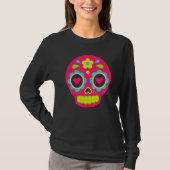 Dia De Los Muertos Baby Sugar Skull Kids Toddler B T-shirt (Voorkant)