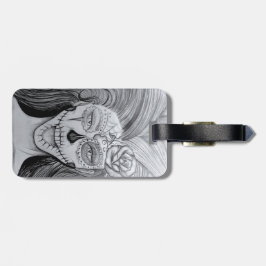 Dia de los Muertos Bagagelabel