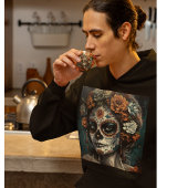 Dia de los muertos beschilderd gezicht shot glas