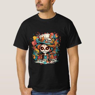 Dia De Los Muertos, Bezielende Kunst T-shirt