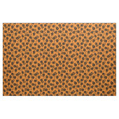 Dia de los Muertos Black Paper Skulls Patroon Stof (Yard (91,4 cm))