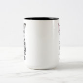 Dia de los Muertos Boston Terrier Frenchie Mok (Center)