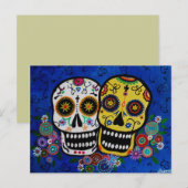 DIA DE LOS MUERTOS BRIEFKAART (Voorkant / Achterkant)