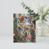 Dia De Los Muertos Briefkaart (Staand voorkant)