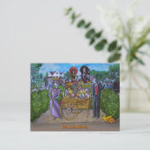Dia de los Muertos Briefkaart (Staand voorkant)