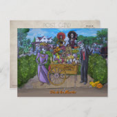 Dia de los Muertos Briefkaart (Voorkant / Achterkant)