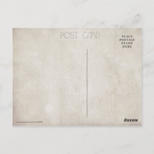 Dia de los Muertos Briefkaart (Achterkant)