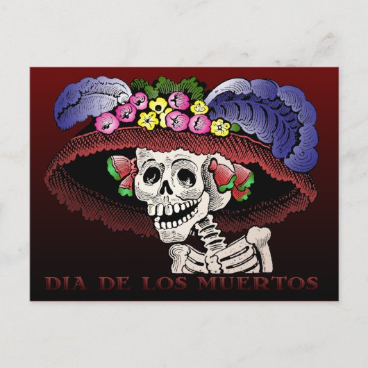 Dia de los Muertos (briefkaart) Briefkaart (Voorkant)