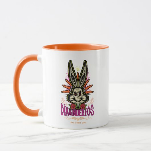 Día De Los Muertos BUGS BUNNY™ Bloem Mok (Links)