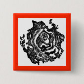 Dia de los muertos Button (Voorkant)