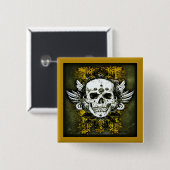 Dia de los muertos Button (Voorkant /achterkant)