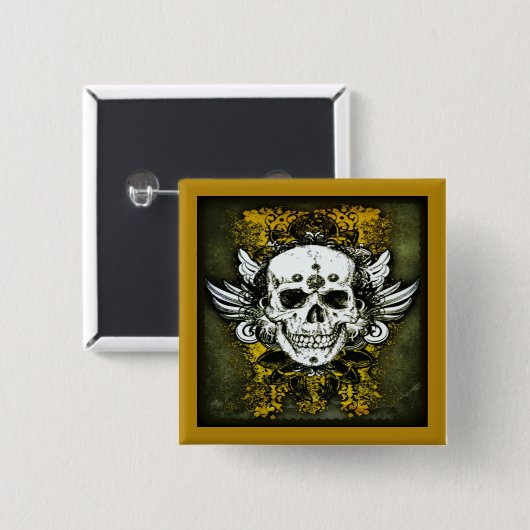 Dia de los muertos Button (Voorkant /achterkant)