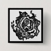 Dia de los muertos Button (Voorkant)