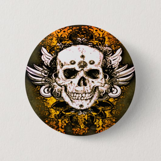 Dia de los muertos Button (Voorkant)