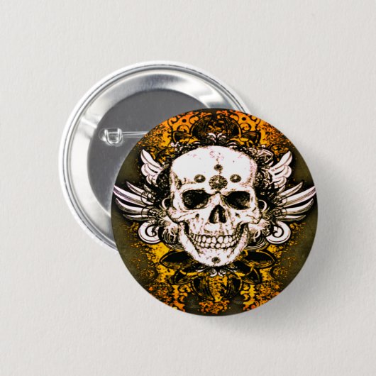 Dia de los muertos Button (Voorkant /achterkant)