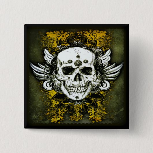 Dia de los muertos Button (Voorkant)