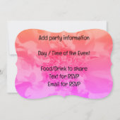 Dia de los Muertos Calavera in Red Hat Kaart (Achterkant)