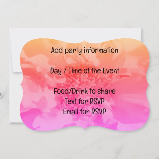 Dia de los Muertos Calavera in Red Hat Kaart (Achterkant)