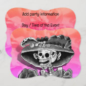 Dia de los Muertos Calavera   Kaart (Voorkant / Achterkant)