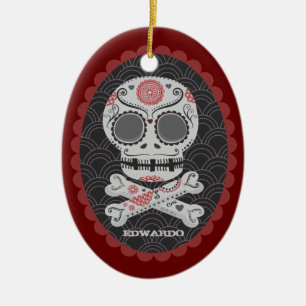 Día de los Muertos calaveras Keramisch Ornament