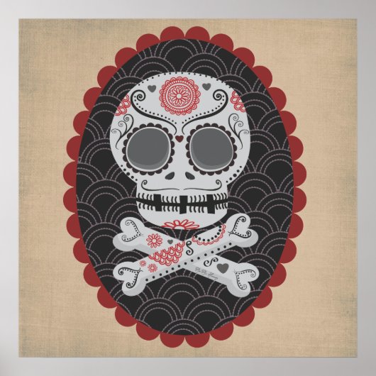 Día de los Muertos calaveras Poster (Voorkant)