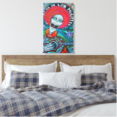 Dia De Los Muertos Canvas Afdruk (Insitu (Slaapkamer))
