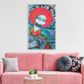Dia De Los Muertos Canvas Afdruk (Insitu (Woonkamer))