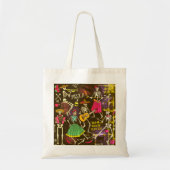 DIA DE LOS MUERTOS CANVAS TAS (Voorkant)