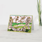 Dia De Los Muertos Card-Danse Macabre by Wolgemut Kaart (Voorkant)