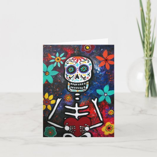 DIA DE LOS MUERTOS CARD KAART (Voorkant)