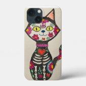 Dia de Los Muertos Cat Case-Mate iPhone Case (Achterkant)