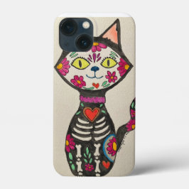Dia de Los Muertos Cat Case-Mate iPhone Case