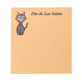 Dia de Los Muertos Cat Notitieblok