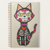 Dia de Los Muertos Cat Planner (Voorkant)