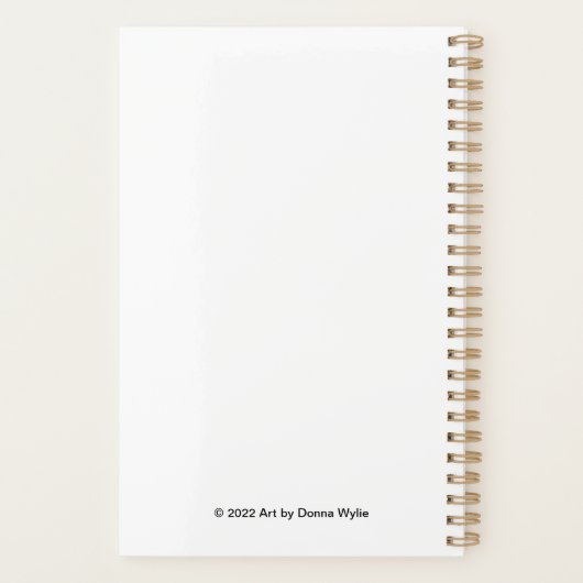 Dia de Los Muertos Cat Planner (Achterkant)